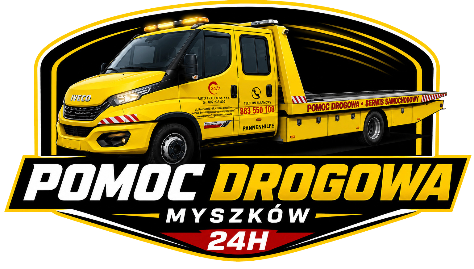 Pomoc Drogowa Myszków 24h